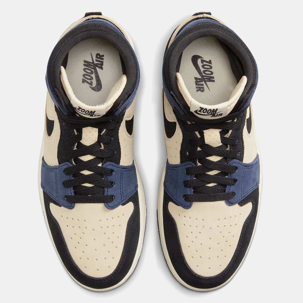 Jordan Air 1 Zoom CMFT 2 "Muslin & Blackened Blue" Γυναικεία Μποτάκια