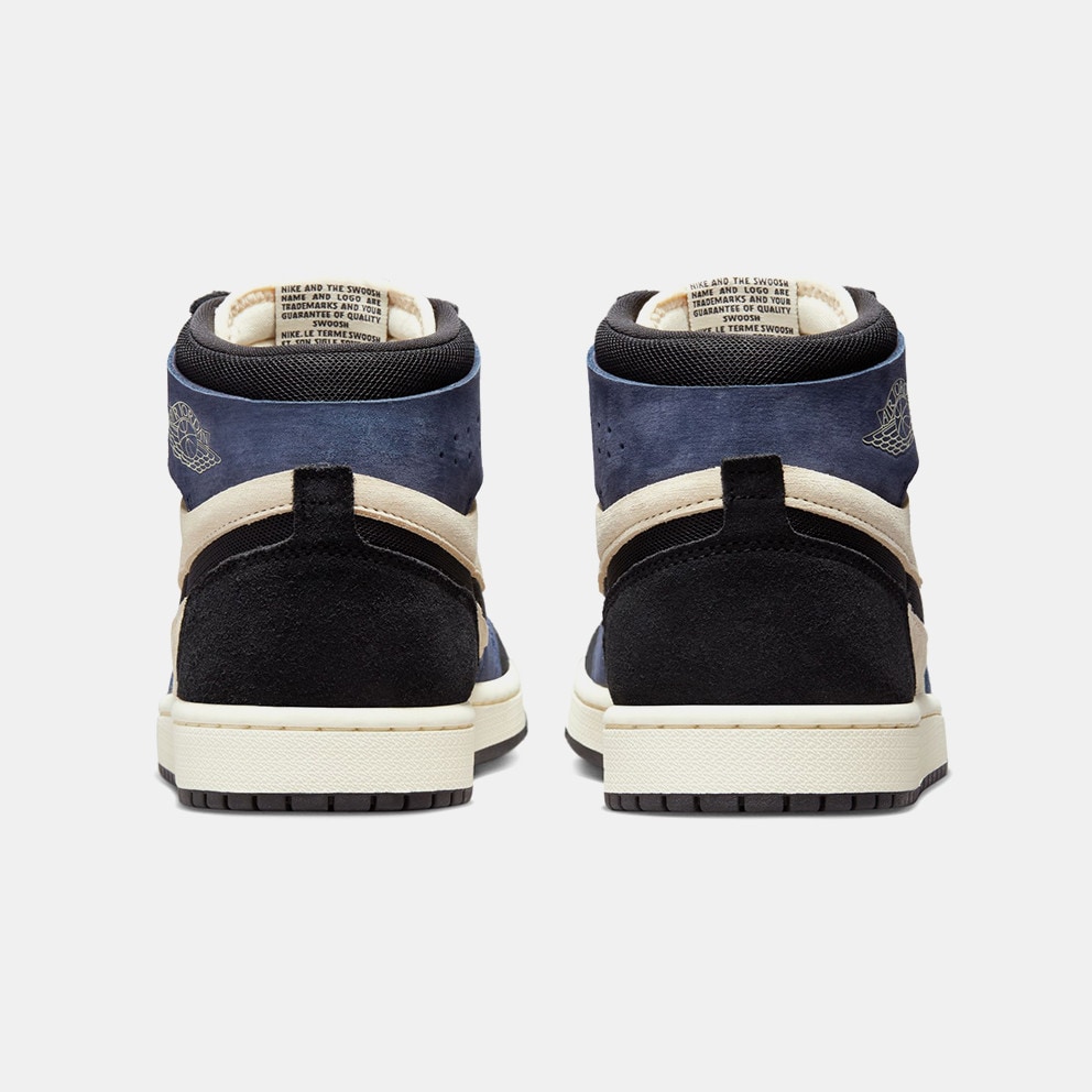 Jordan Air 1 Zoom CMFT 2 "Muslin & Blackened Blue" Γυναικεία Μποτάκια