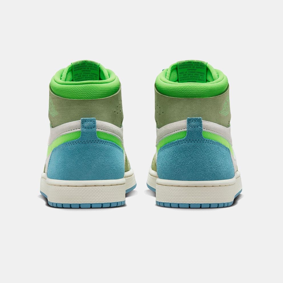 Jordan Air 1 Zoom CMFT 2 "Cerulean & Green Strike" Γυναικεία Μποτάκια