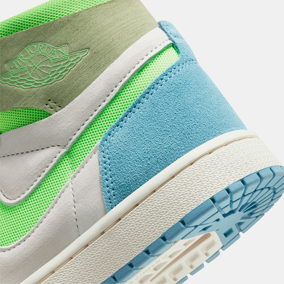 Jordan Air 1 Zoom CMFT 2 "Cerulean & Green Strike" Γυναικεία Μποτάκια