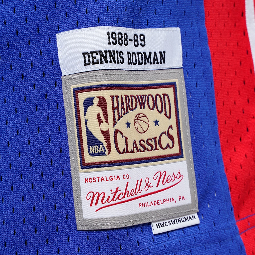 Mitchell & Ness Swingman Dennis Rodman Detroit Pistons 1988-1989 Men's Jersey