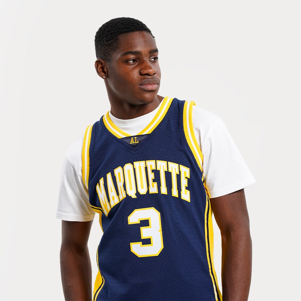 Mitchell & Ness NBA Dwyane Wade Marquette University Ανδρική Φανέλα Ανδρική Φανέλα