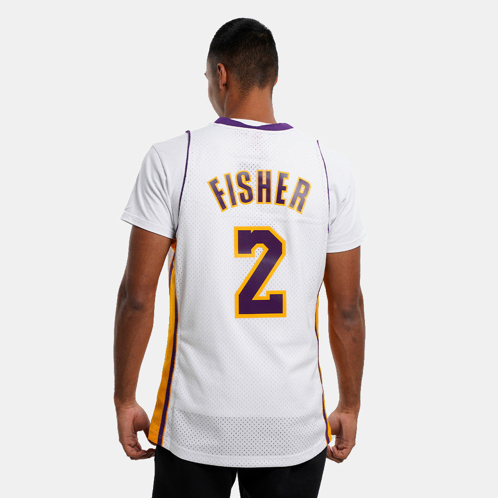 Mitchell & Ness Derek Fisher Los Angeles Lakers Alternate 2002-03 Swingman Ανδρική Φανέλα