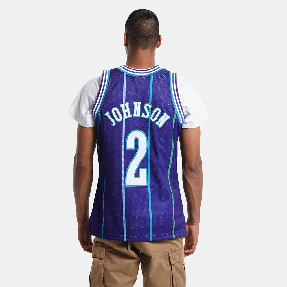 Mitchell & Ness NBA Larry Johnson Charlotte Hornets Alternate 1994-95 HWC Swingman Jersey