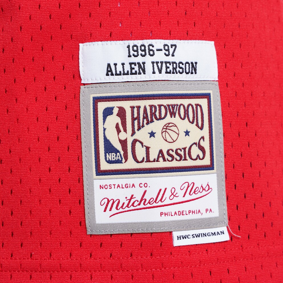 Mitchell & Ness NBA Allen Iverson Philadelphia 76ers Road 1996-97 HWC Swingman Jersey