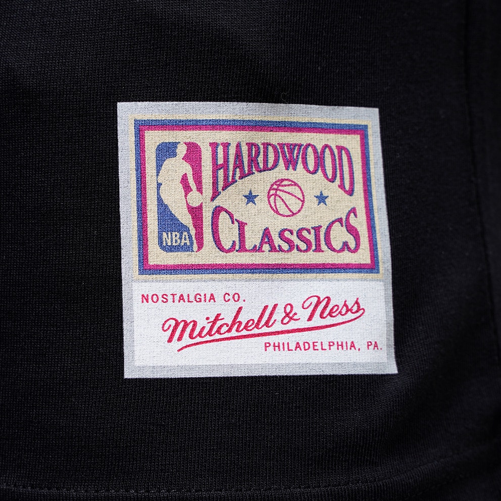 Mitchell & Ness NBA Black Tonal Print Tee