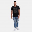 Mitchell & Ness NBA New York Knicks Black Tonal Print Men'sT-shirt