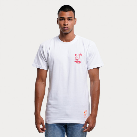 Mitchell & Ness NBA Μiami Heat Merch Take Out Ανδρικό T-shirt