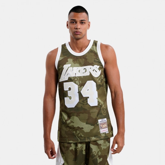 Mitchell & Ness Ghost Green Camo Swingman Dirk Nowitzki Dallas Mavericks 1998-99 Jersey