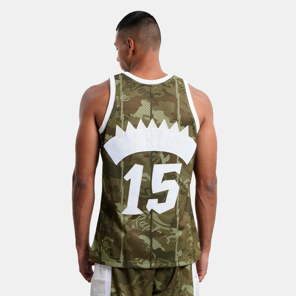 Mitchell & Ness Nba Ghost Green Camo  Vince Carter Toronto Raptors 1998-99 Swingman Men's Jersey