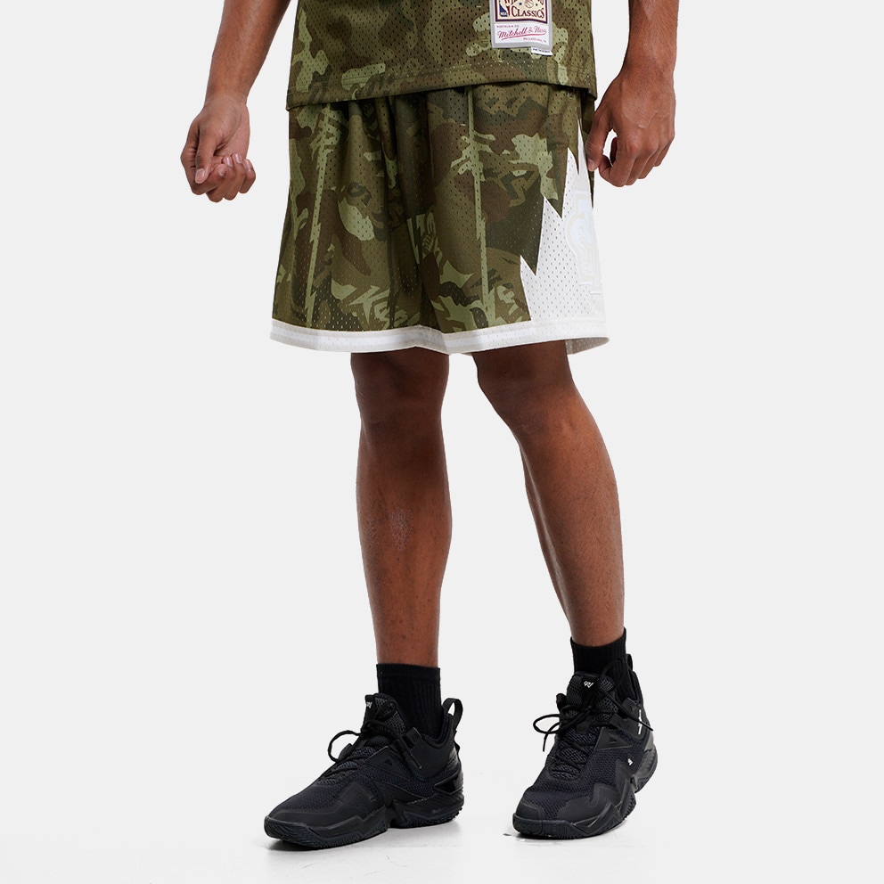 Mitchell & Ness NBA Ghost Green Camo ΄Toronto Raptors Swingman Men's Shorts