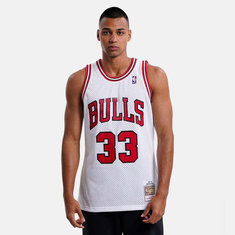 Vintage Nike Jordan Bulls Pinstripe Jersey Men's Medium for Sale in