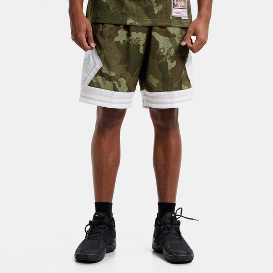 Mitchell & Ness NBA Ghost Green Camo Chicago Bulls Swingman Men's Shorts