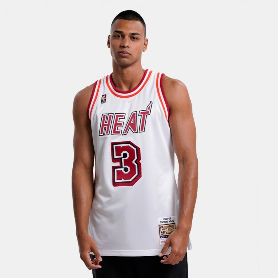 Mitchell & Ness NBA Dwyane Wade Miami Heat 2007-08 Swingman Ανδρική Μπασκετική Φανέλα