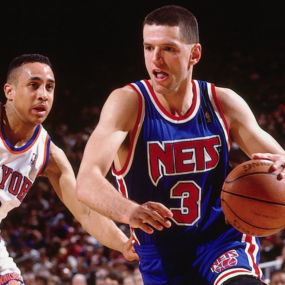 Mitchell & Ness NBA New Jersey Nets Drazen Petrovic Ανδρικό Jersey