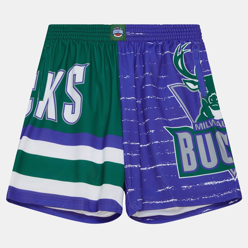 Mitchell & Ness NBA Milwaukee Bucks Jumbotron 3.0 Men's Shorts