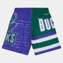 Mitchell & Ness NBA Milwaukee Bucks Jumbotron 3.0 Men's Shorts