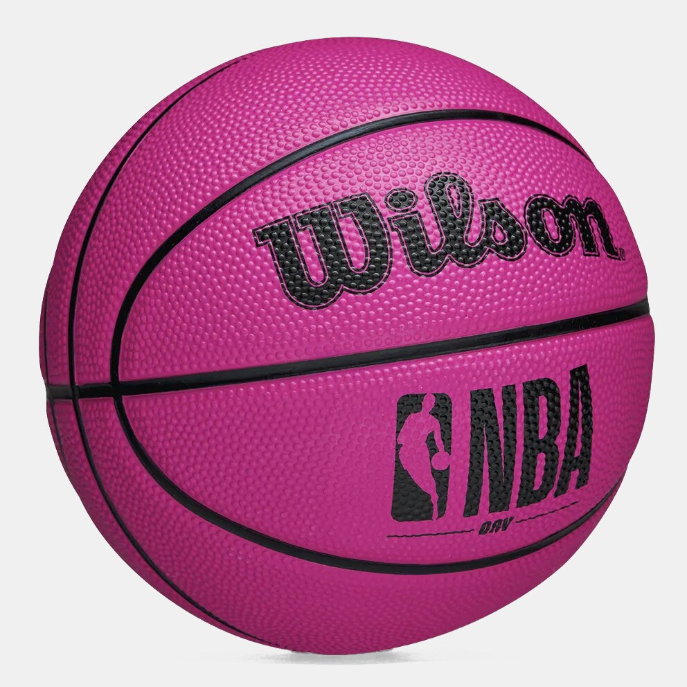 Wilson Nba Drv Bskt Mini Pink 3