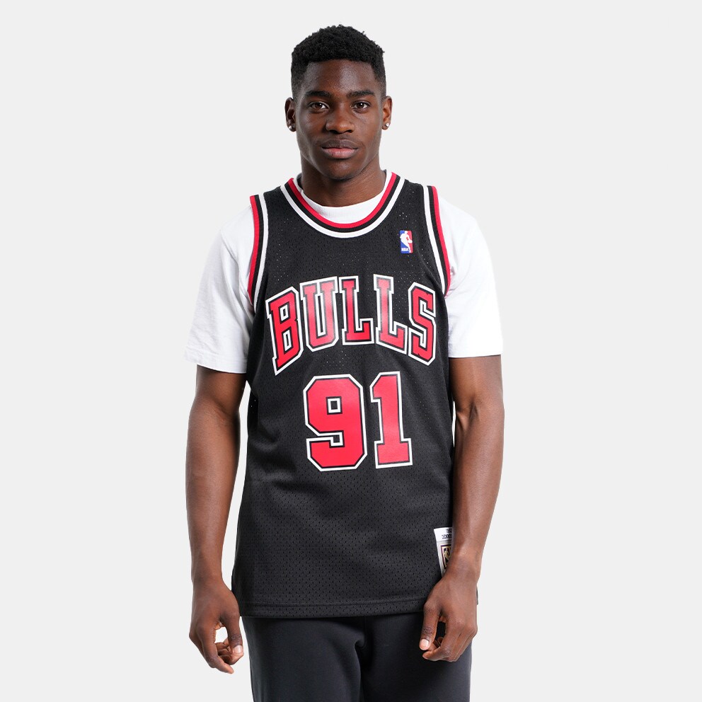 Mitchell & Ness Chicago Bulls - Dennis Rodman Men's Jersey Black  SMJYGS18152-CBU97DRD