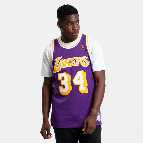 Mitchell & Ness NBA Shaquille O'Neal Los Angeles Lakers 1996-97 Swingman Men's Basketball Jersey