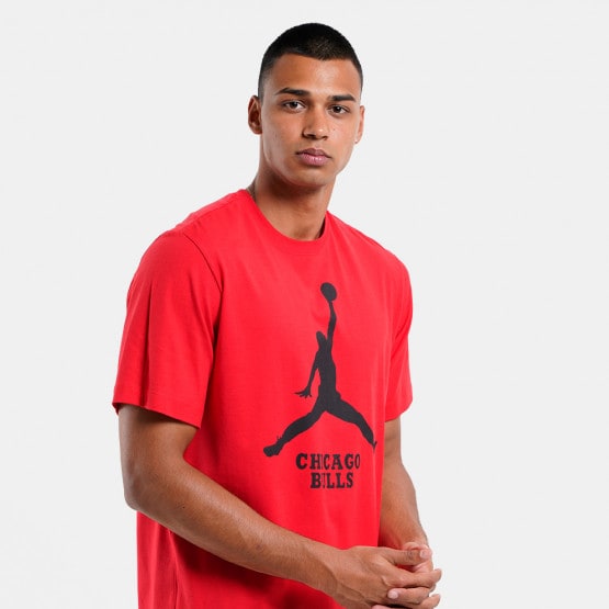 Nike Chicago Bulls City Edition Men's NBA Long-Sleeve T-Shirt Red