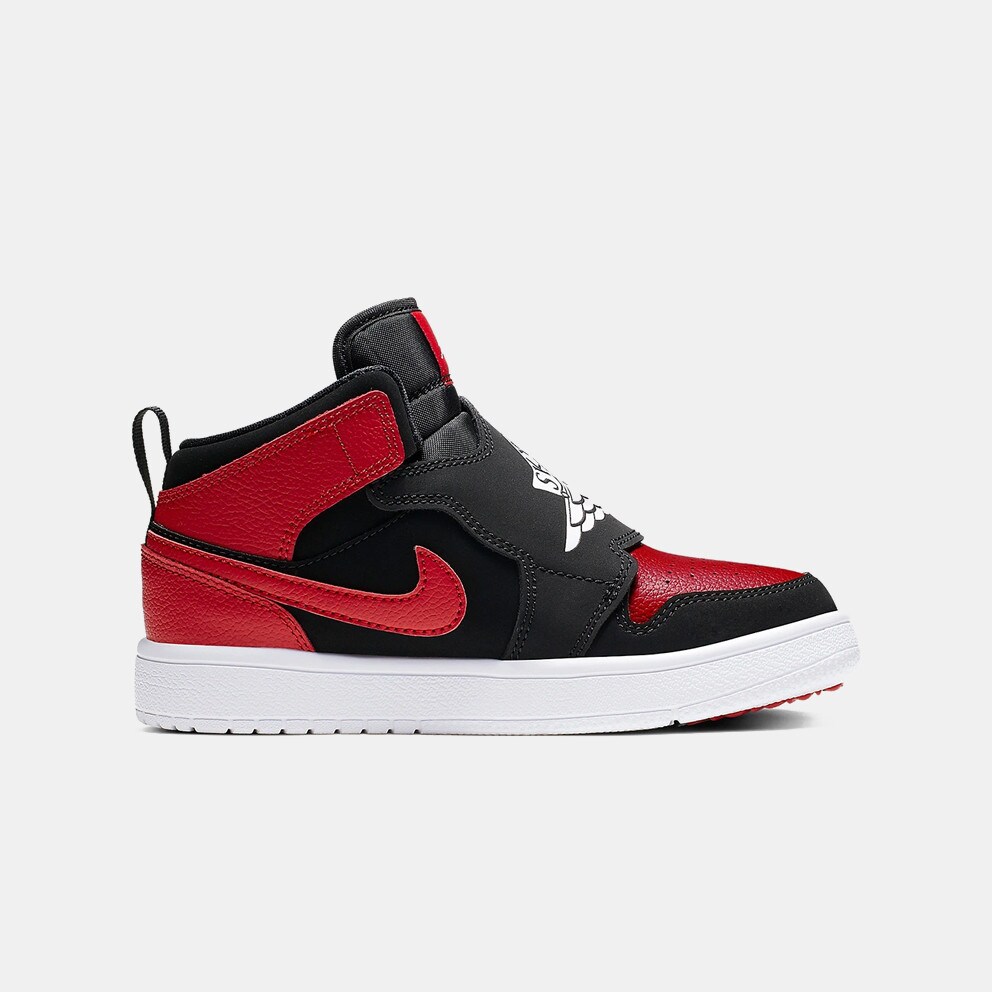 Sky Jordan 1 "Bred" Παιδικά Μποτάκια