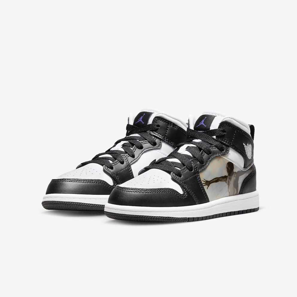 Jordan 1 Mid Παιδικά Παπούτσια