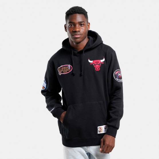 Mitchell & Ness NBA Chicago Bulls Hometown Fleece Ανδρική Μπλούζα με Κουκούλα