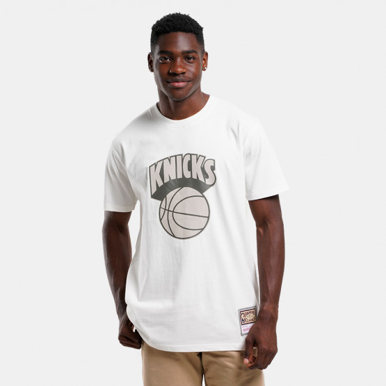 Mitchell & Ness NBA New York Knicks Off White Men's T-shirt