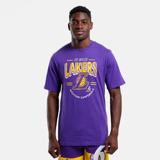 NBA LeBron James Los Angeles Lakers First String Men's T-shirt