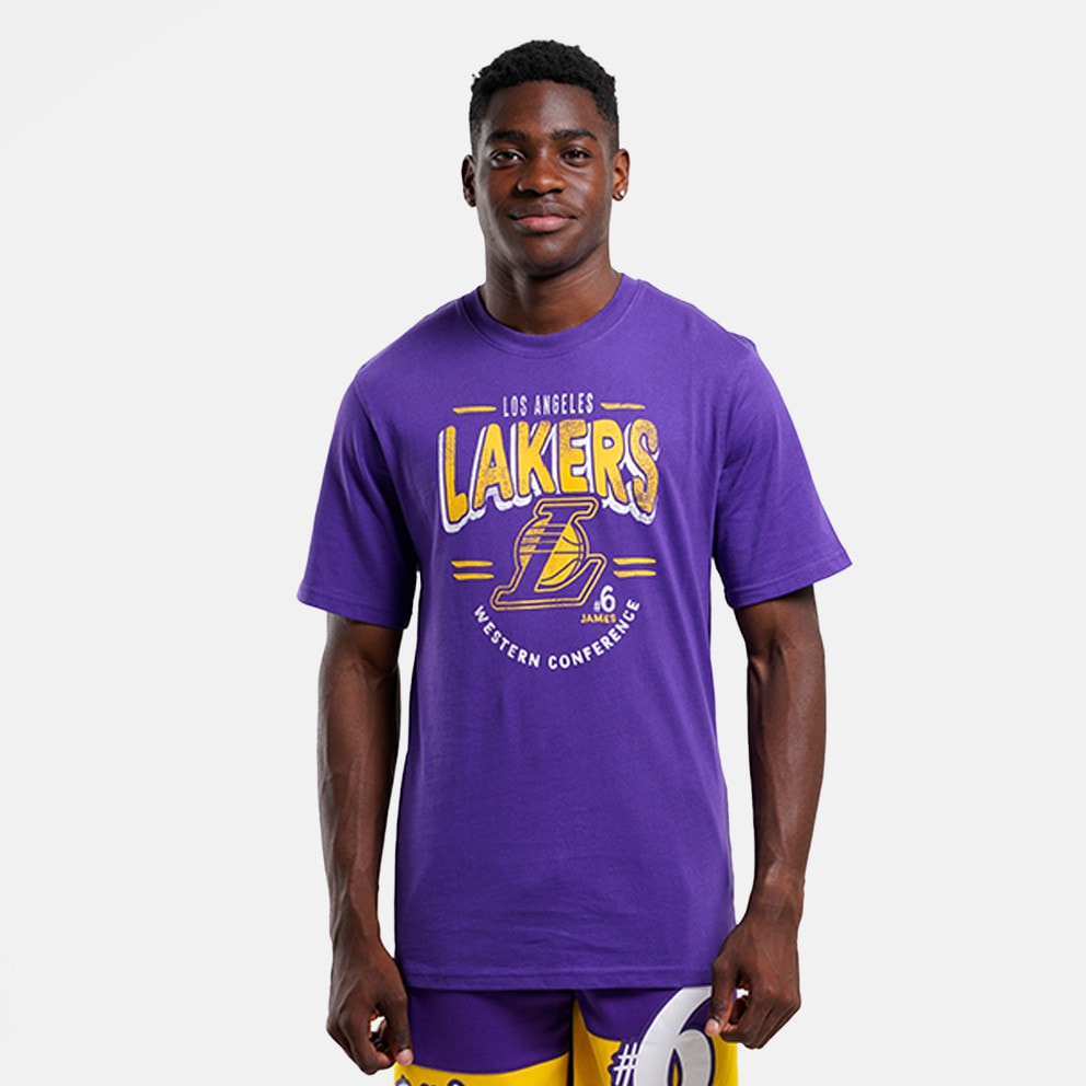 Shirts  Lebron James Purple Los Angeles Lakers Nike T Shirt