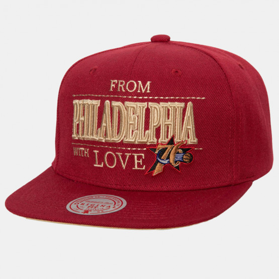Mitchell & Ness NBA With Love Philadelphia 76ers Ανδρικό Καπέλο