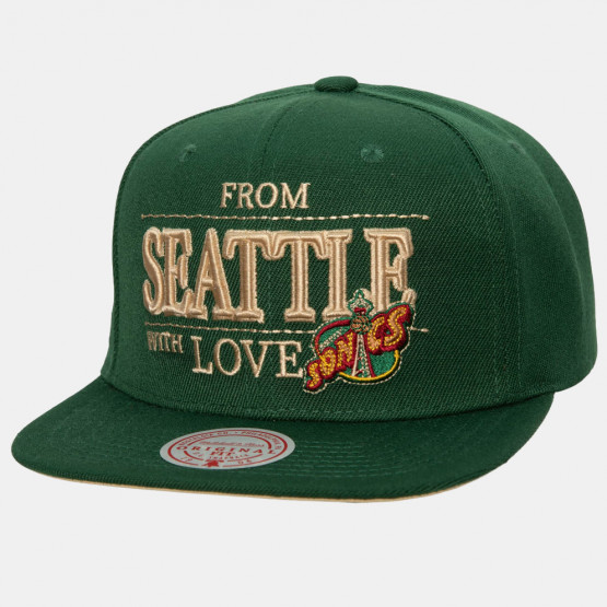Mitchell & Ness NBA With Love Snapback SuperSonics Ανδρικό Καπέλο