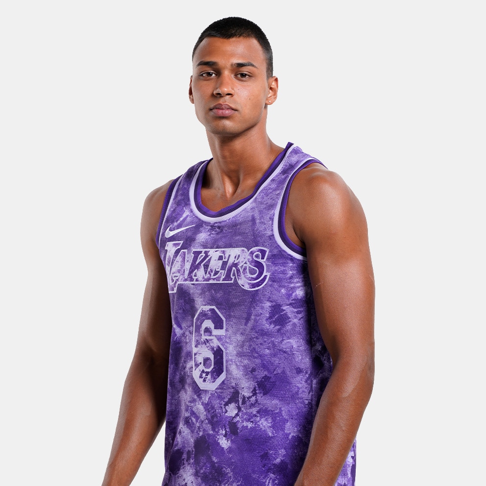 Nike NBA Stephen LeBron James Los Angeles Lakers 2022-23 Select Series Men's Basketball Jersey