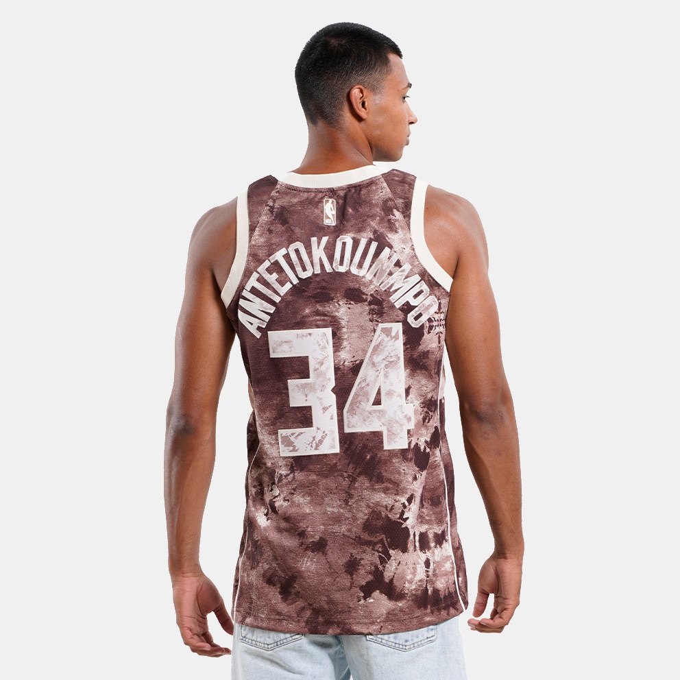 Nike NBA Giannis Antetokounmpo Milwaukee Bucks 2022-23 Select Series Ανδρική Μπασκετική Φανέλα