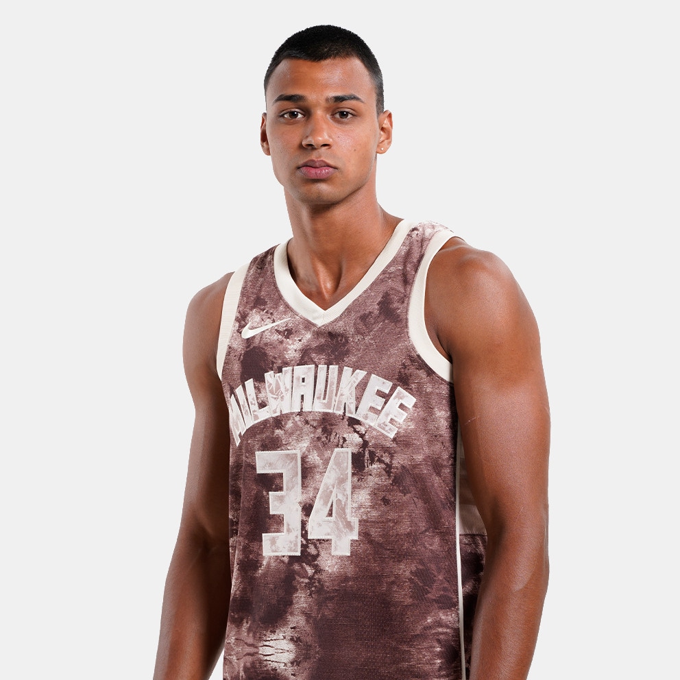 Nike NBA Giannis Antetokounmpo Milwaukee Bucks 2022-23 Select Series Ανδρική Μπασκετική Φανέλα