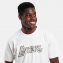 Mitchell & Ness NBA Los Angeles Lakers Off White Men's T-shirt