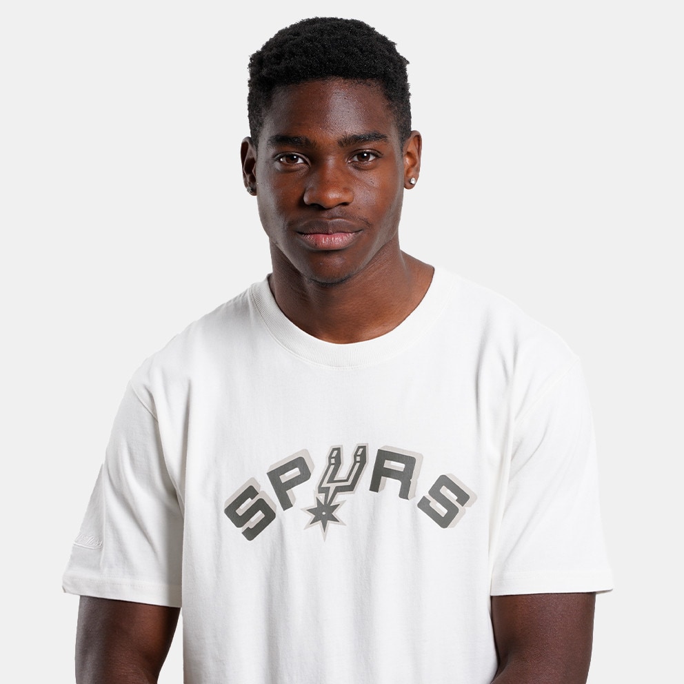 Mitchell & Ness NBA San Antonio Spurs Off White Ανδρικό T-shirt