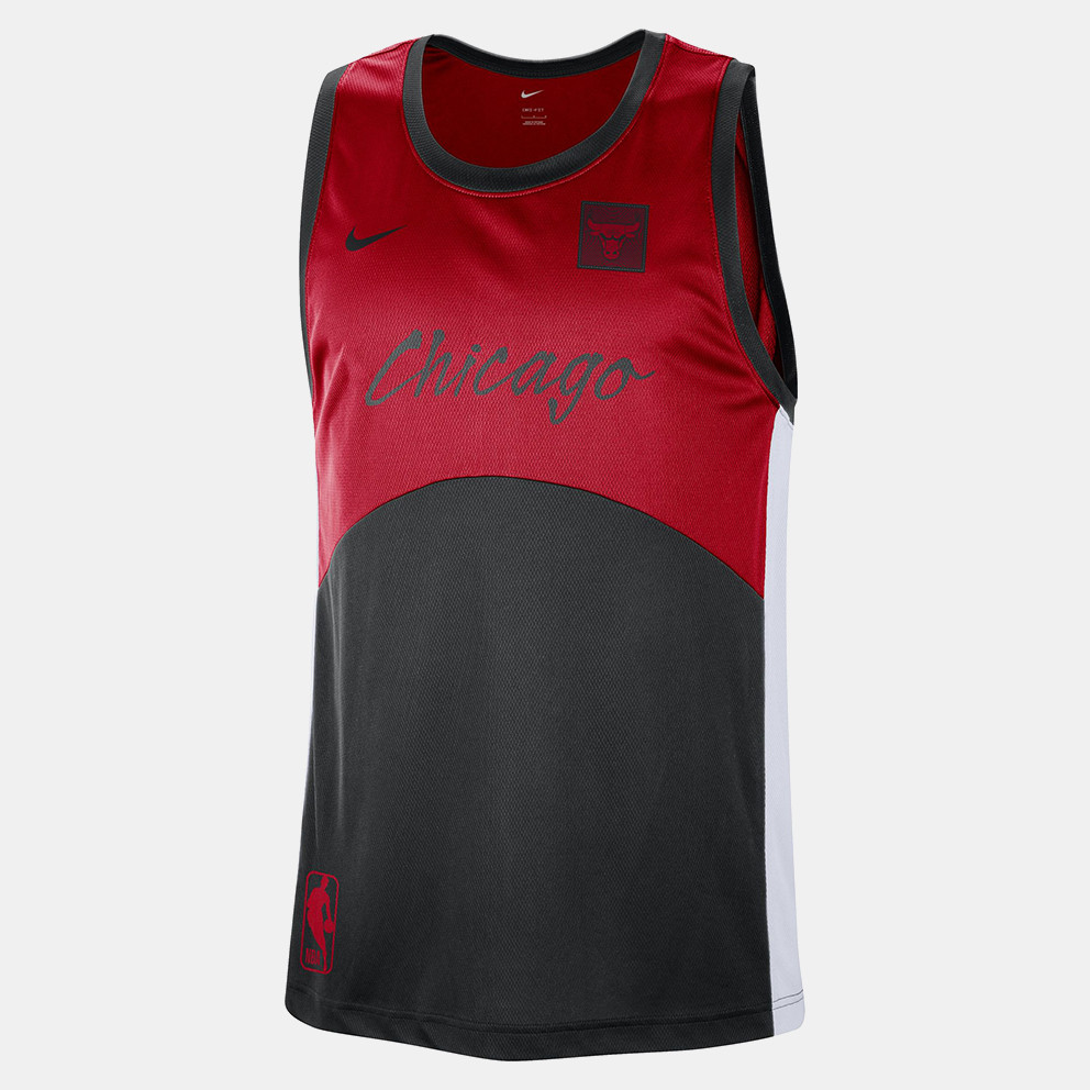 Nike Chicago Bulls Ανδρική Aμάνικη Μπλούζα