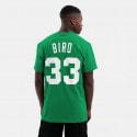 Mitchell & Ness Name & Number Larry Bird Boston Celtics Men's T-Shirt