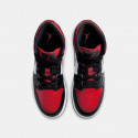 Jordan Air 1 Mid  'Black Fire Red' Παιδικά Μποτάκια
