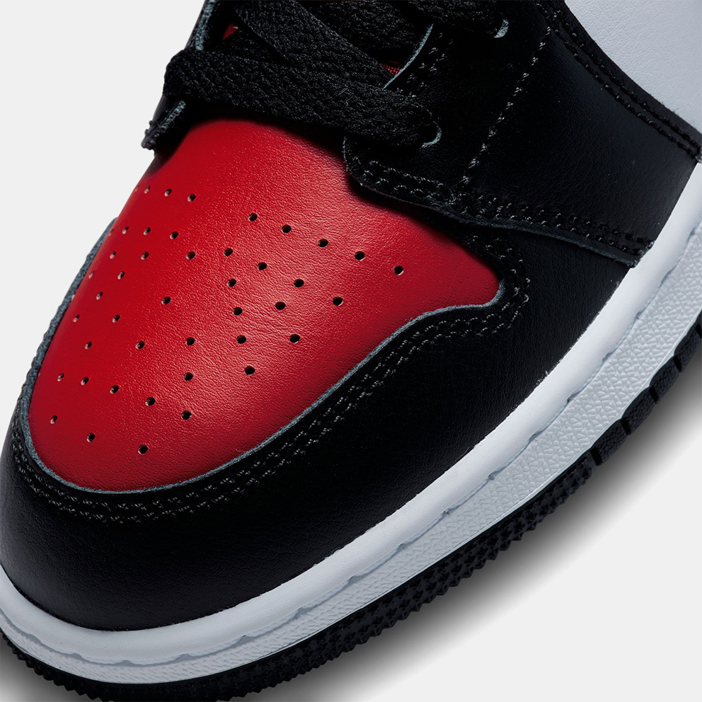 Jordan Air 1 Mid  'Black Fire Red' Παιδικά Μποτάκια