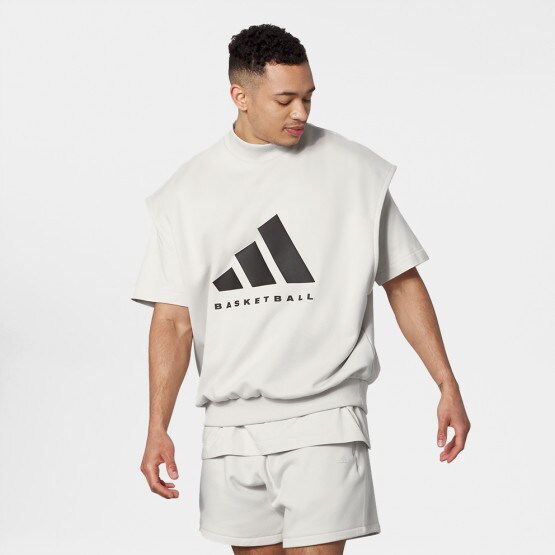 adidas One Basketball Unisex Αμάνικη Μπλούζα