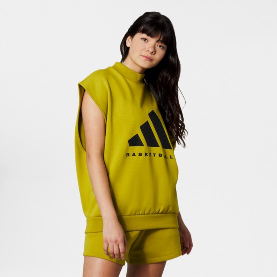 adidas One Basketball Unisex Αμάνικη Μπλούζα