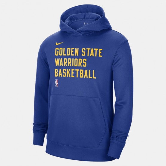 NEW Golden State Warriors New Era Brown Hooded Pullover Hoodie Sweatshirt  Mens L