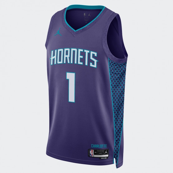 Youth Tony Parker Charlotte Hornets Jordan Brand Swingman Black 2018/19  Jersey - City Edition