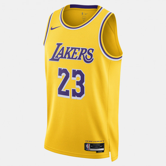 Nike Dri-FIT NBA LeBron James Los Angeles Lakers Swingman Icon Edition 2022/23 Men's Jersey