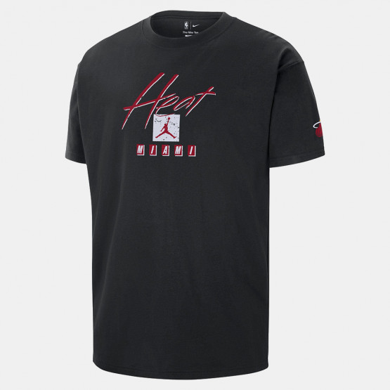 Nike ΝΒΑ Miami Heat Courtside Max 90 Ανδρικό Τ-shirt