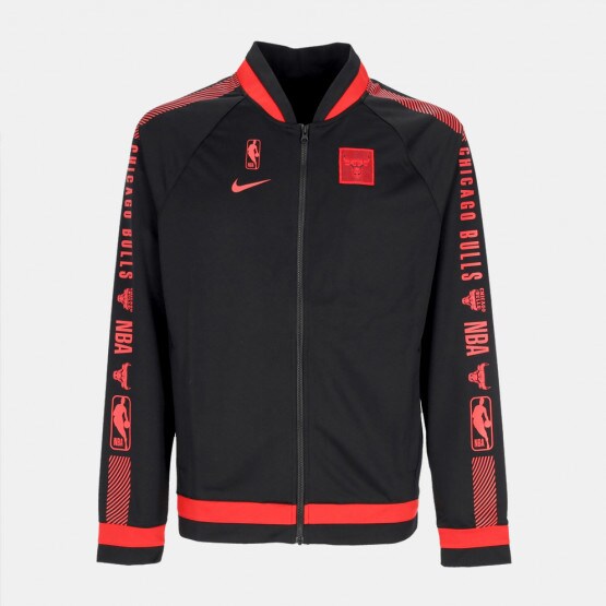 Chicago Bulls Nike City Edition 2.0 Courtside Full-Zip Jacket - Navy/Blue