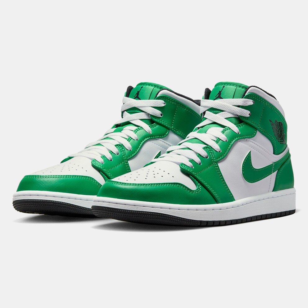 Air Jordan 1 Mid "Lucky Green" Ανδρικά Μποτάκια